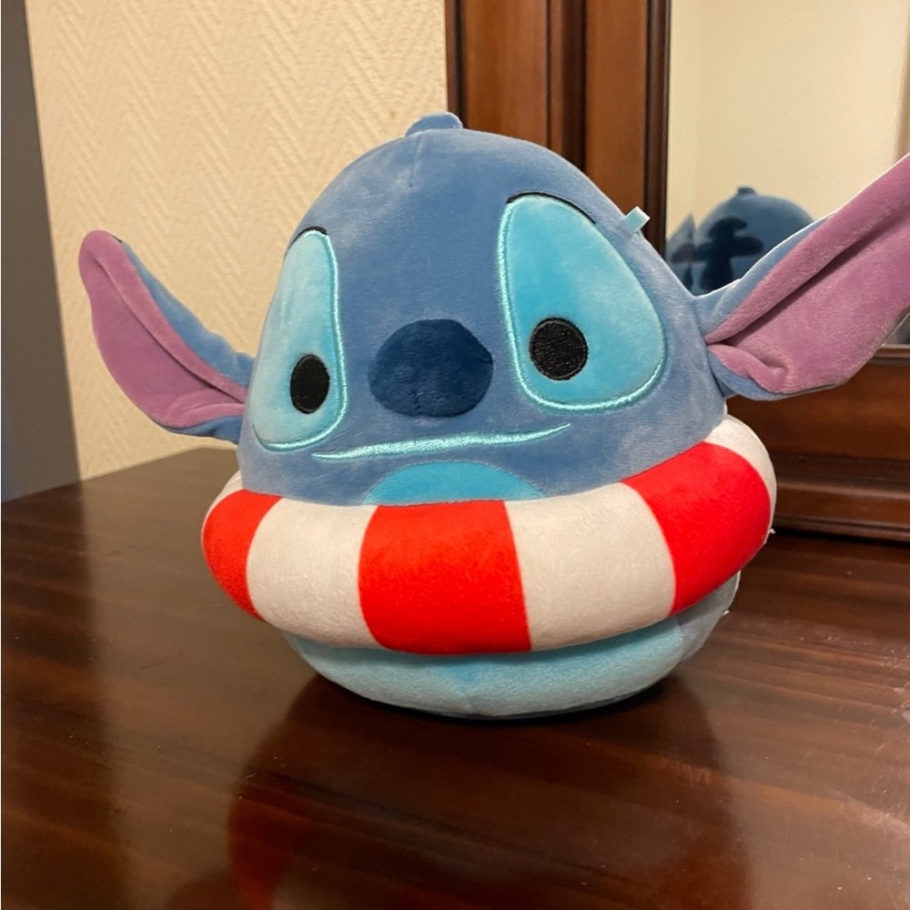 Blue and Red Plush Toy lilo and stitch Disney stuffed